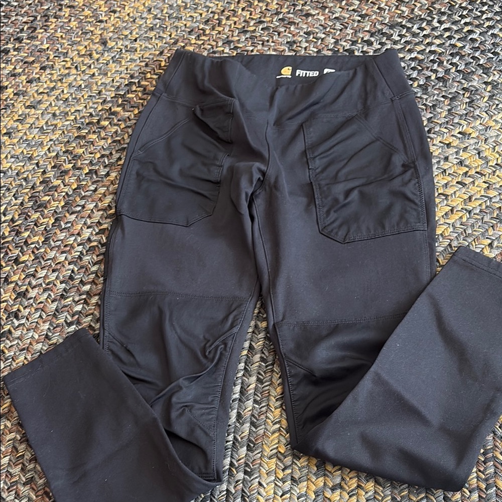 Black Fitted Pants